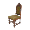 Chaise en chêne massif avec le style de la Renaissance