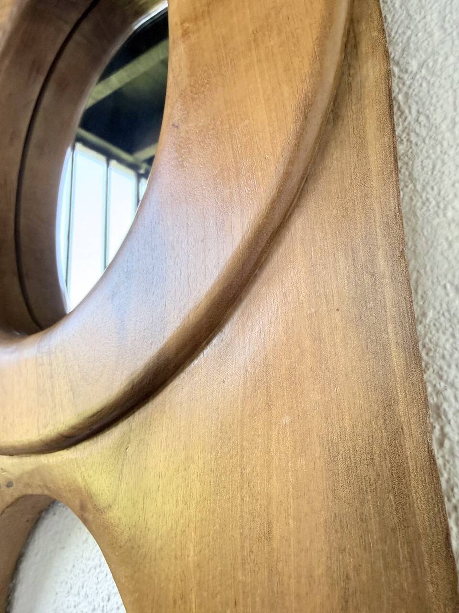 Organic walnut mirror 1960
