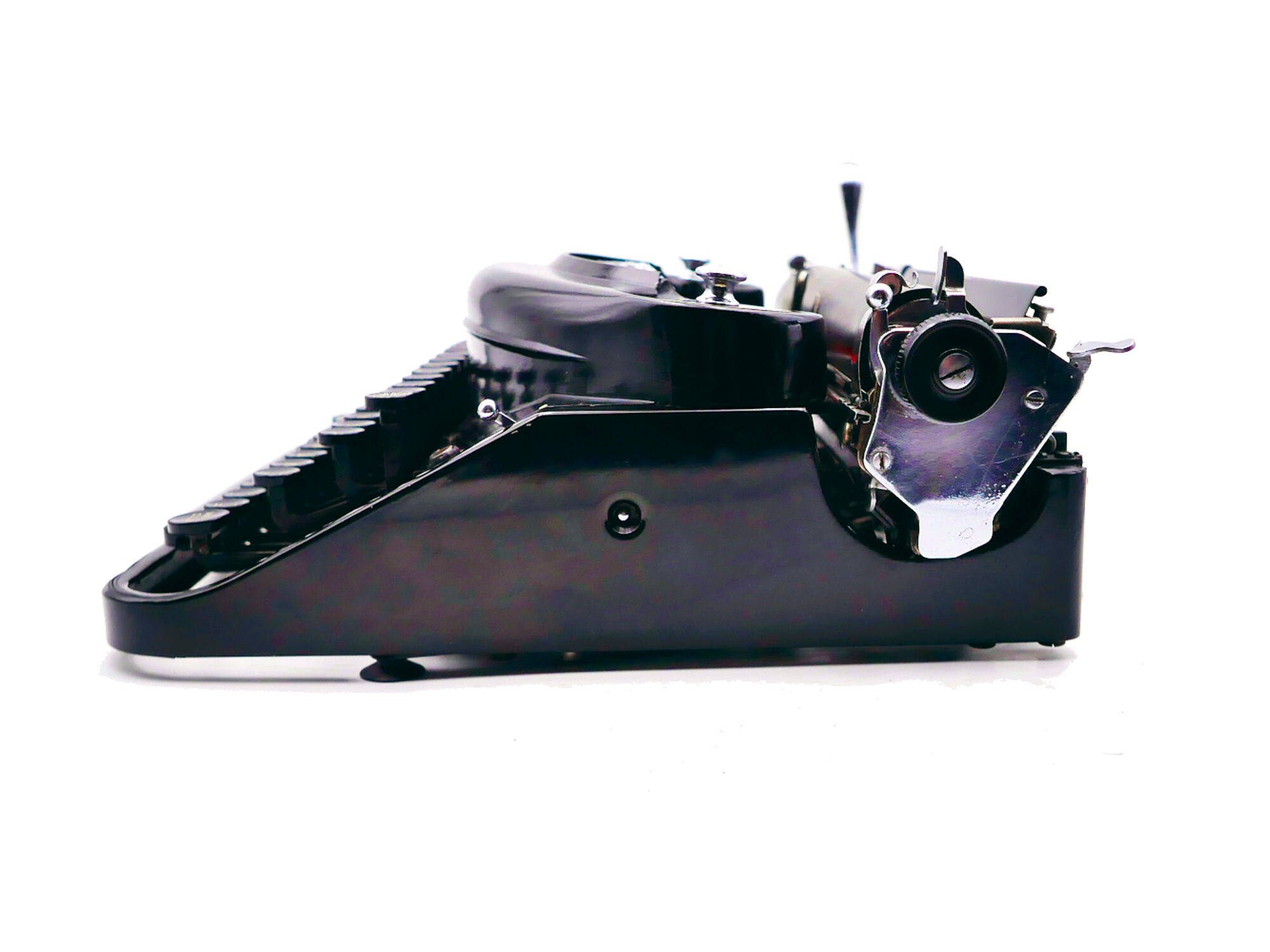 Machine à écrire Remington Noiseless Portable révisée ruban neuf 1932