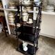 Library, Napoleon III music stand in blackened wood.