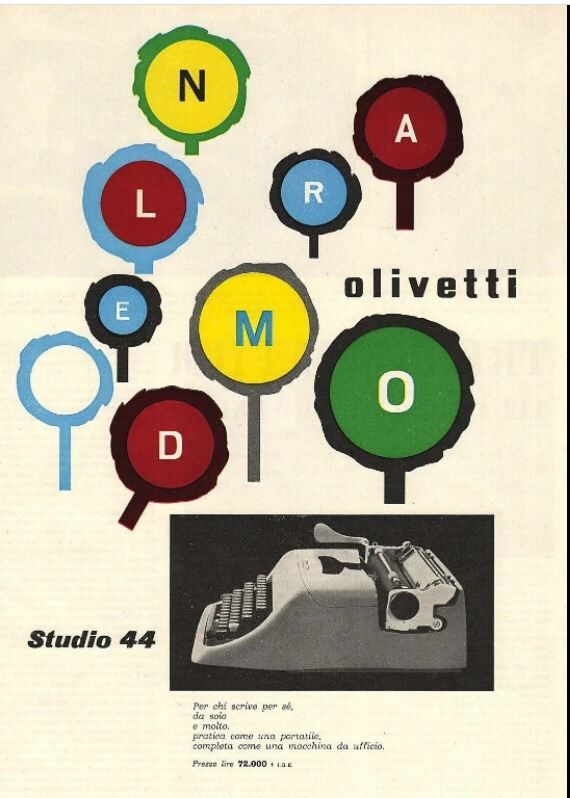 Machine Olivetti Studios 45 new