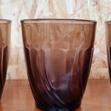 Set of 5 duralex water glasses