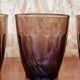 Set of 5 duralex water glasses