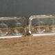 Paire de salerons en cristal