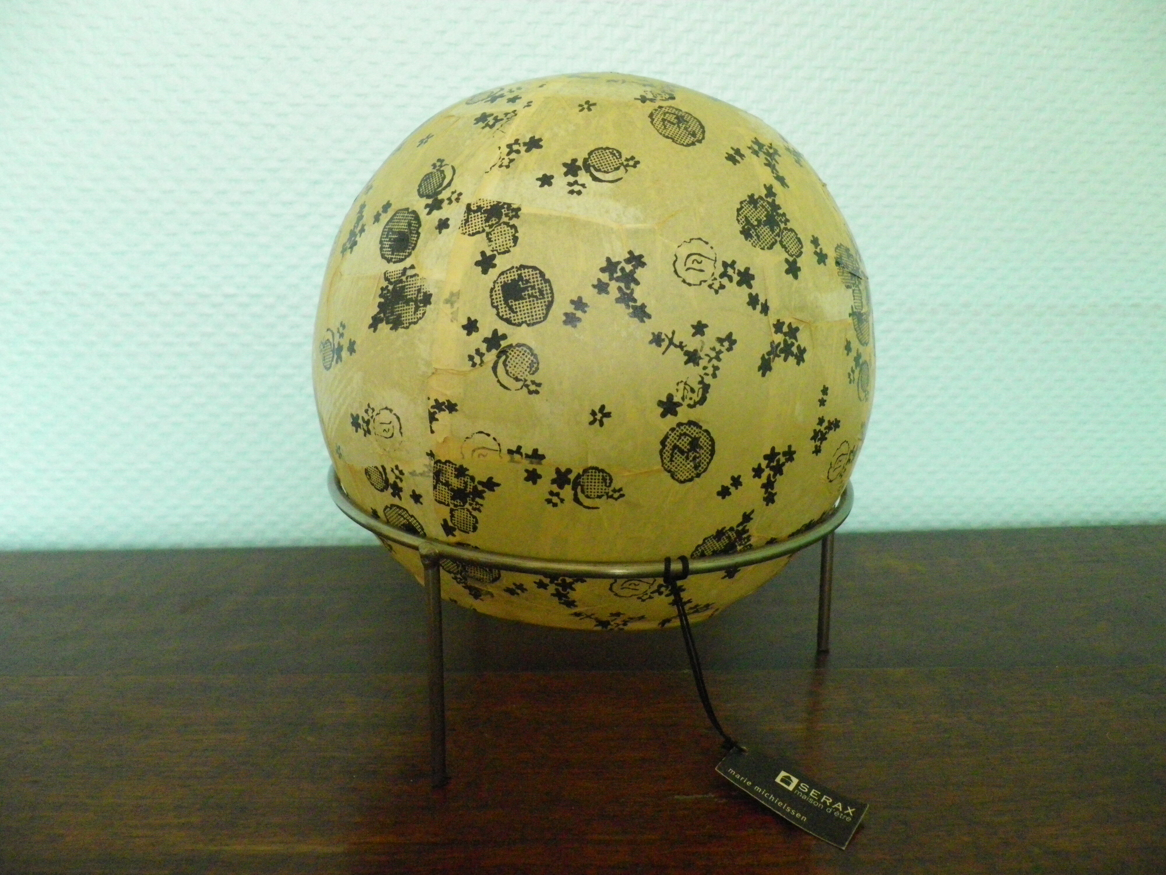 Glass photophore on tripod, Serax brand "House of Being", Marie Michielssen