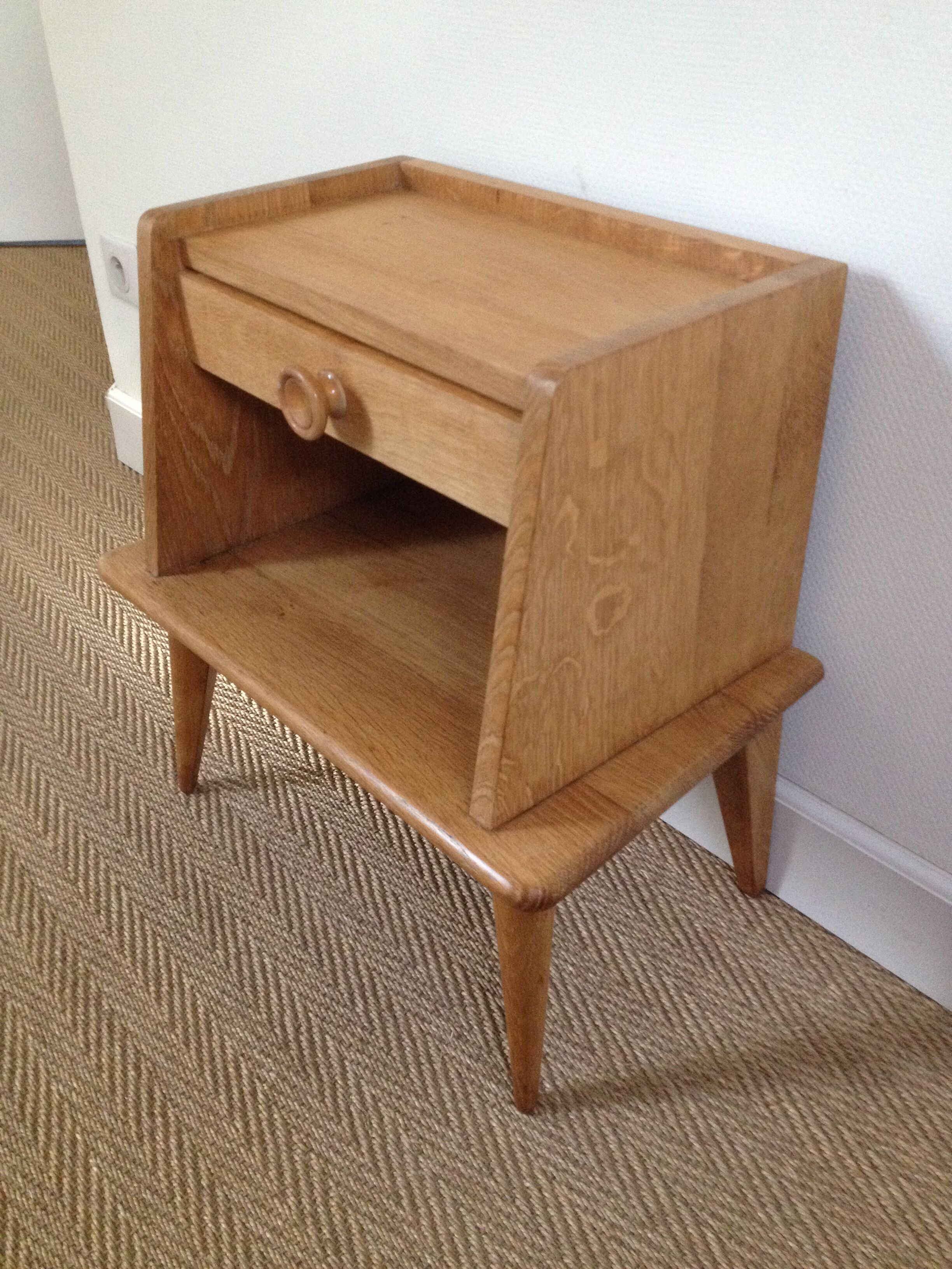 Vintage bedside table
