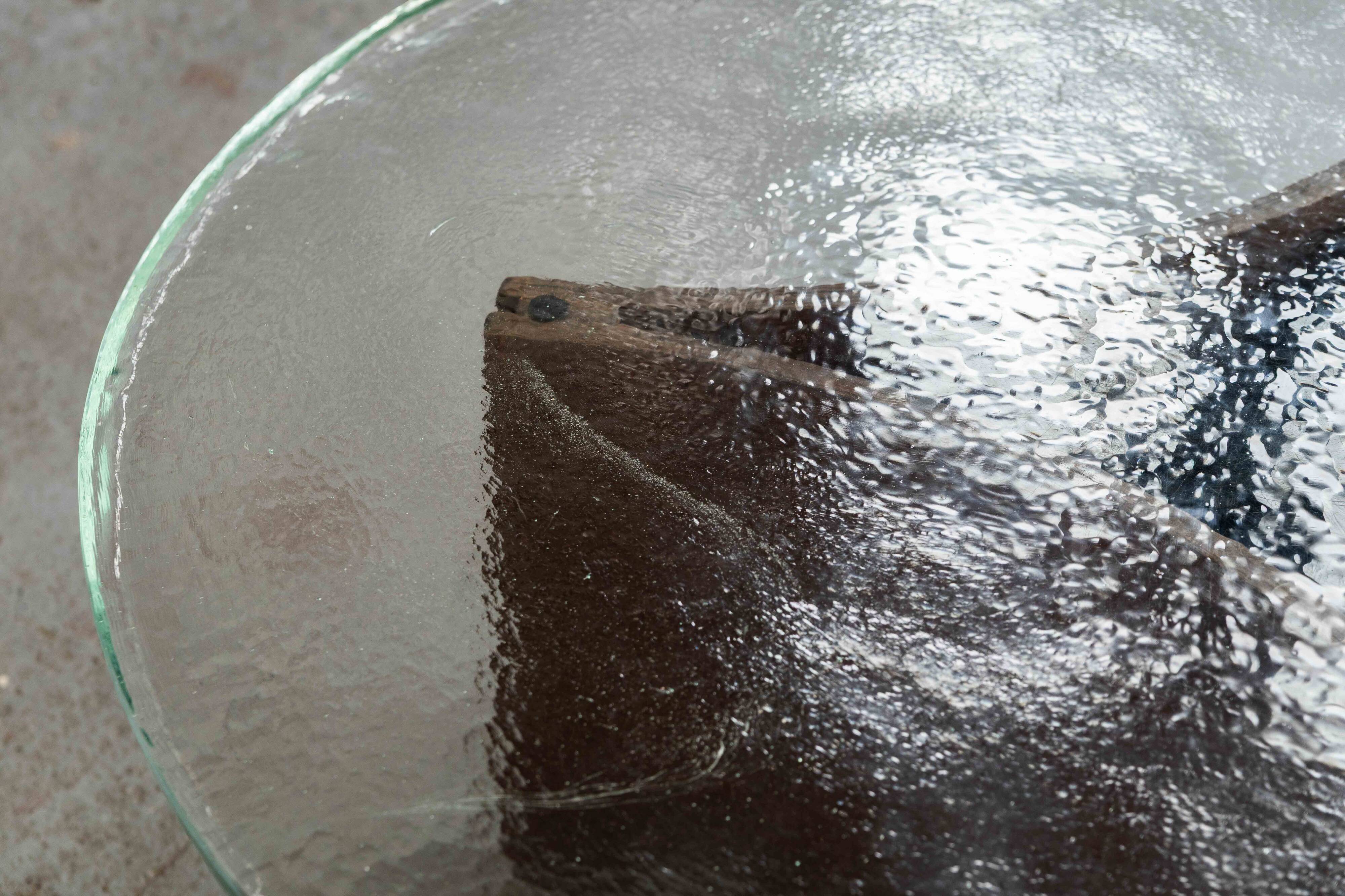 Brutalist coffee table, Germany, 1970's