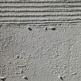 Minimalist monochrome abstract painting white