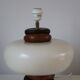 Kostka ceramic and wood lamp foot 400mm