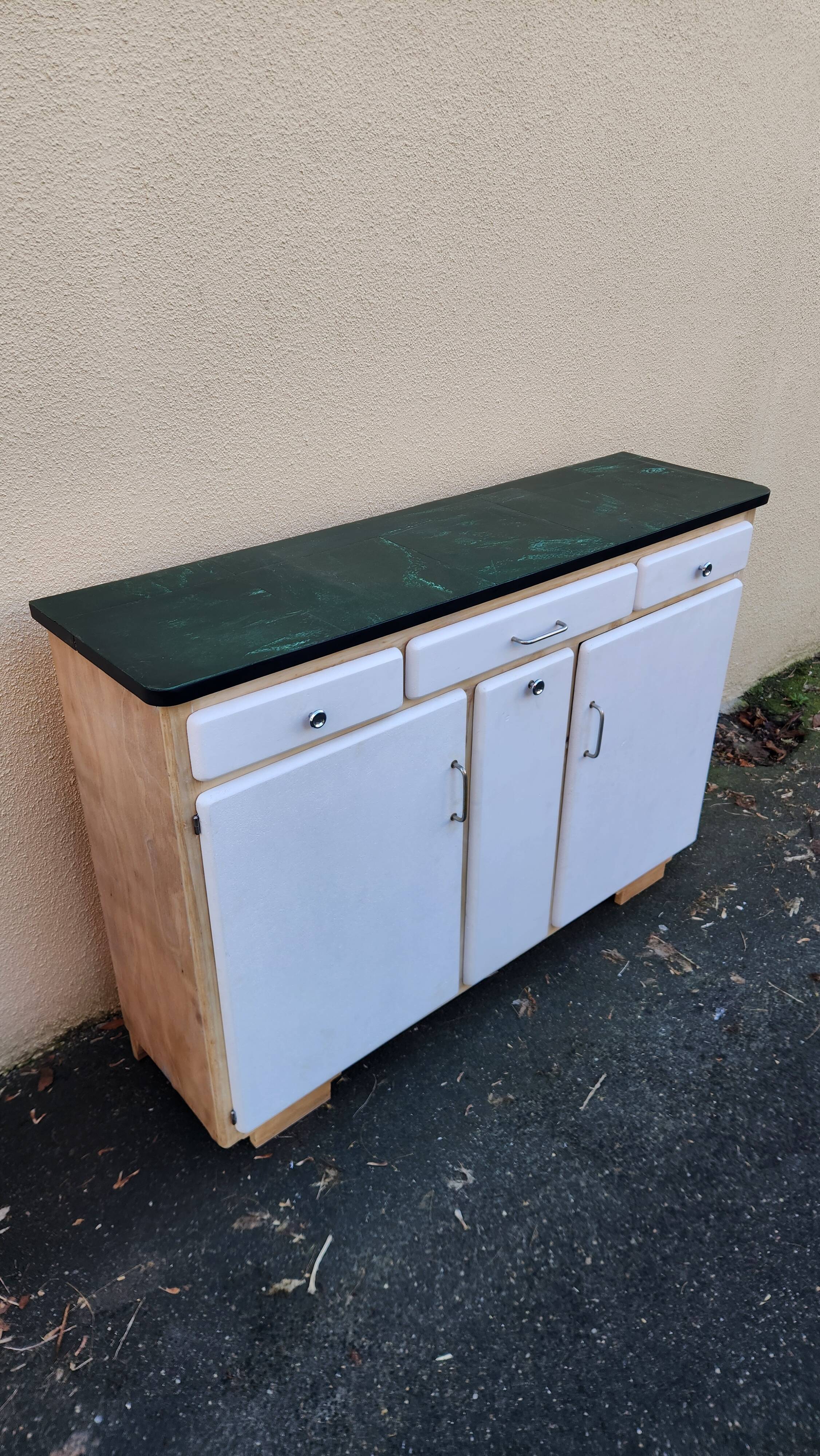 Vintage 1960s Renovated Mado Buffet
