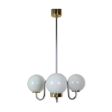 Lustre en verre du milieu du siècle, Lidokov, années 1960