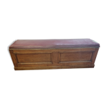 Old oak chest bench