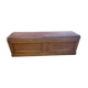 Banc coffre ancien en chêne