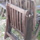 Table et chaises de jardin en teck scandinave Jutlandia disign 1980
