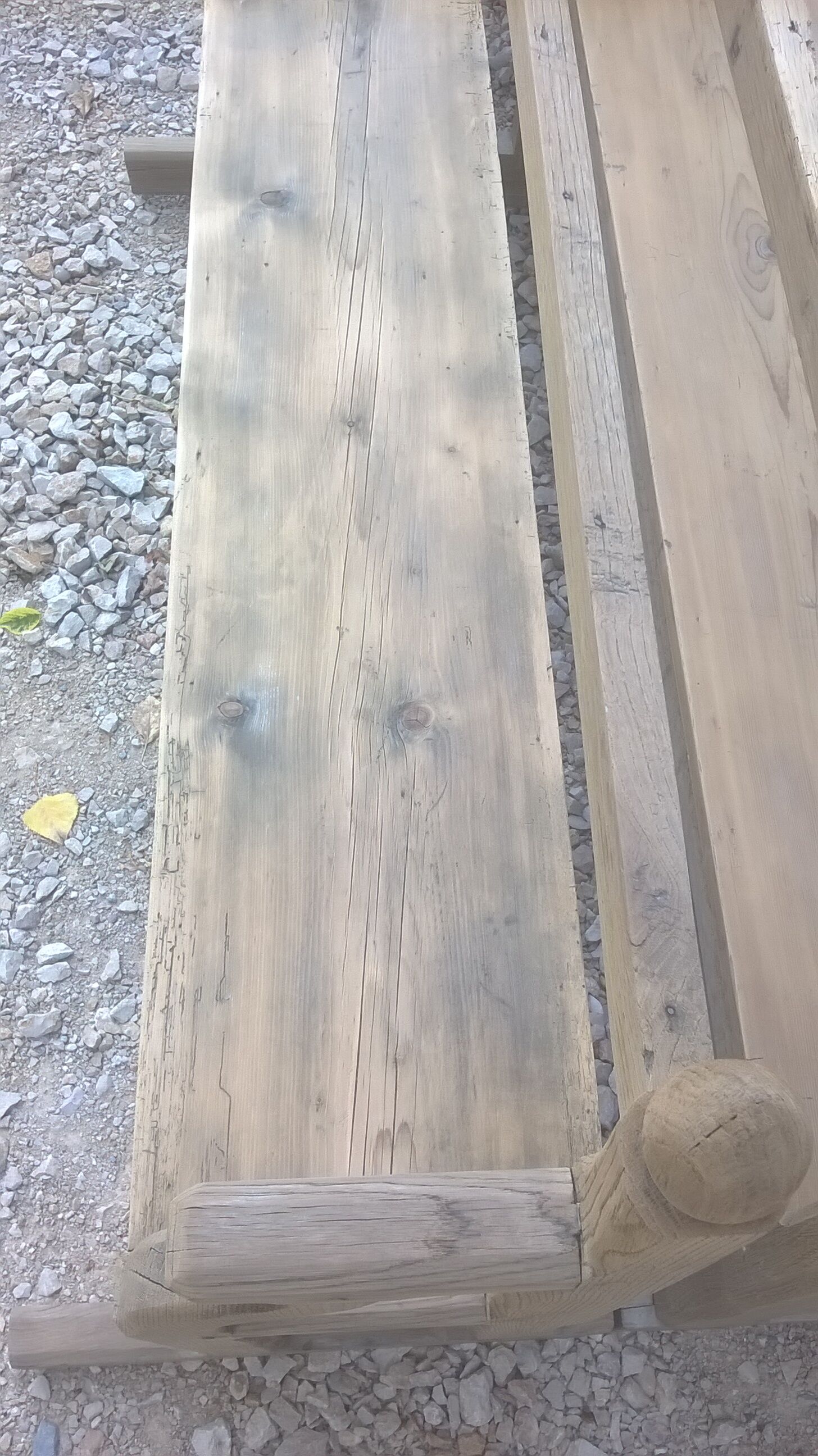 Paires grand banc d'église