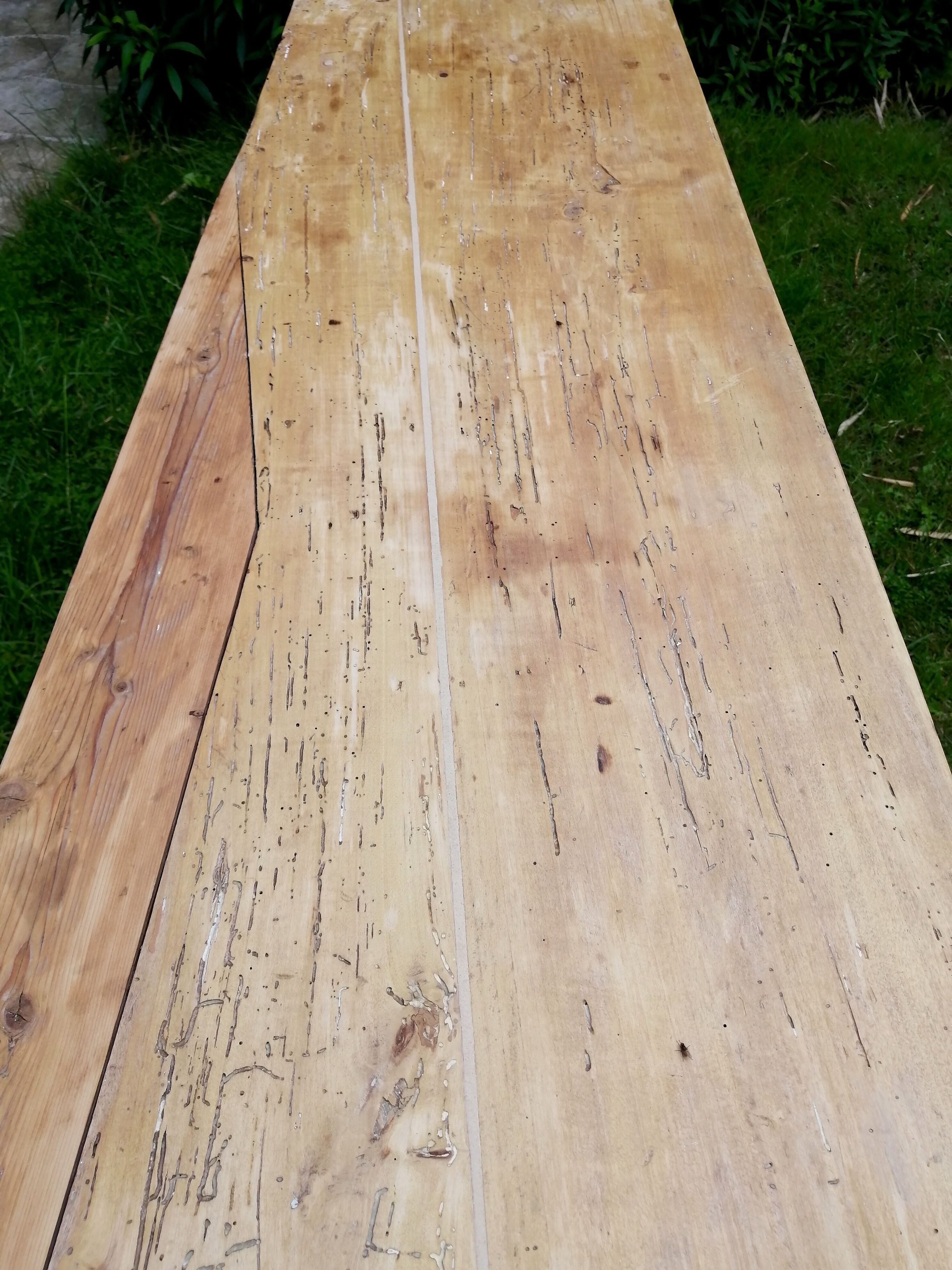 Stepladder table unique piece