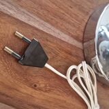 Paire de lampes design Space Age 1960 chromées