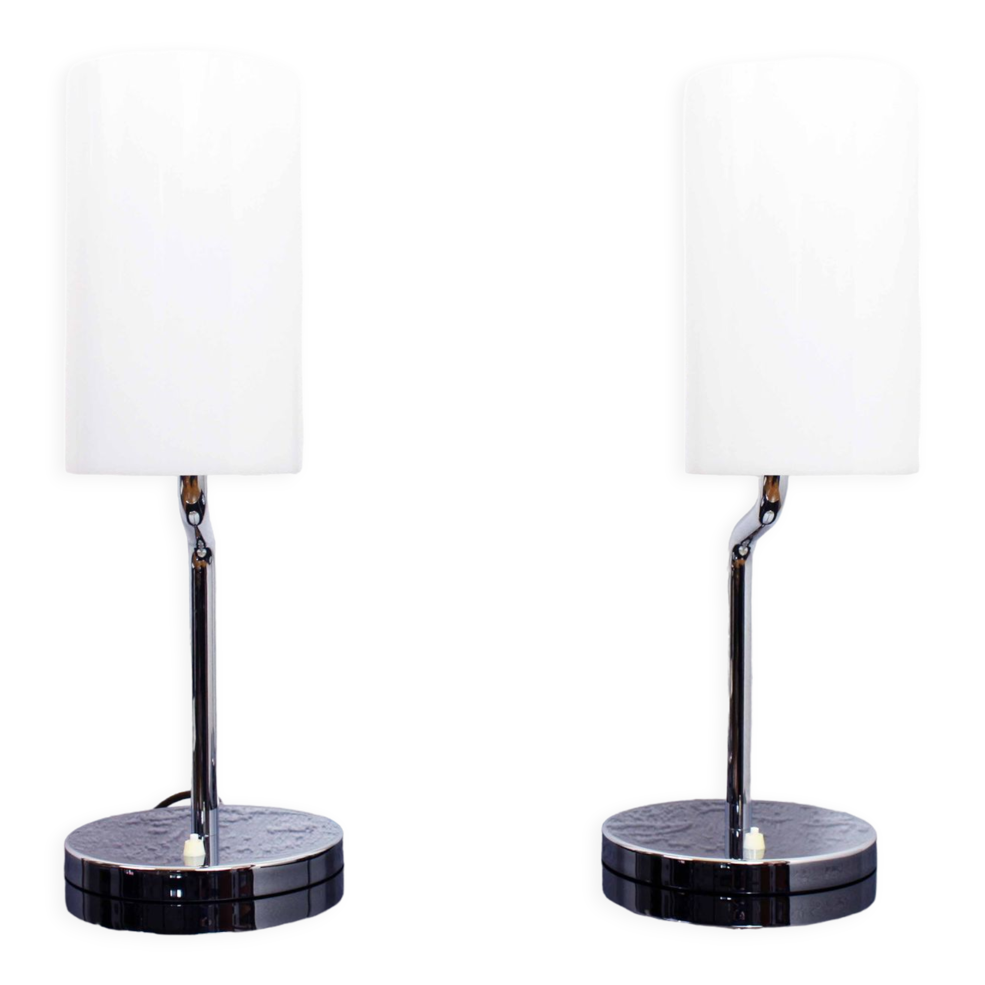 Pair of Italian design bedside lamps