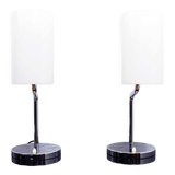 Pair of Italian design bedside lamps