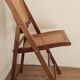 Set of 5 foldable cannate chairs (50s-60s)