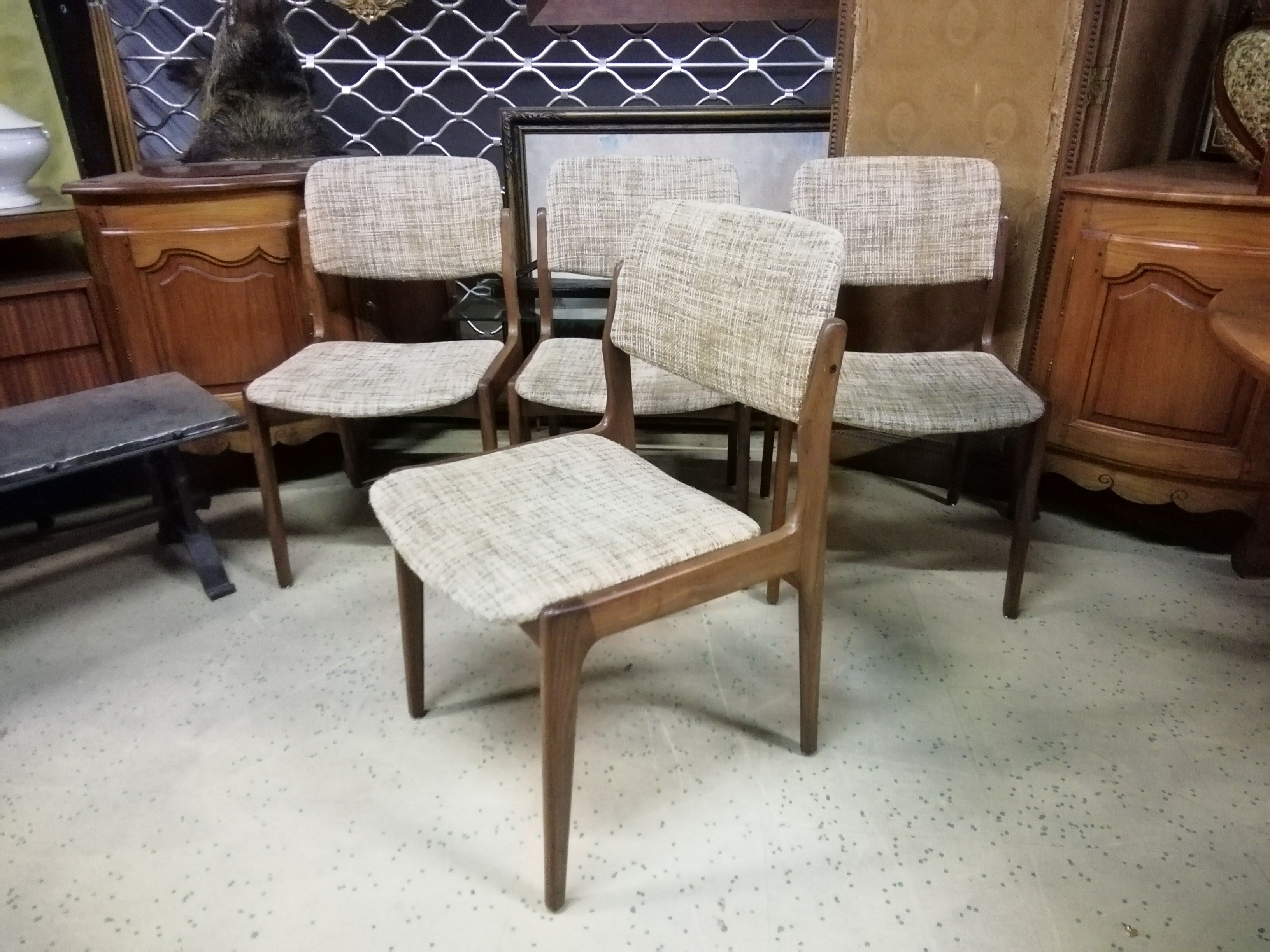 Scandinavian teak chairs