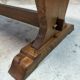 Solid wood coffee table