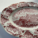 Vintage Enoch Wedgwood “Royal Homes Of Britain” red hand engraved serv
