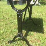 Cast iron foot bistro table