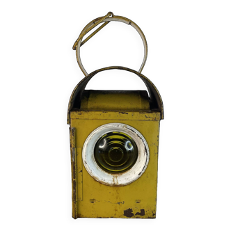 Yellow Industrial Lantern