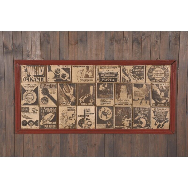 Instruction sign bunker