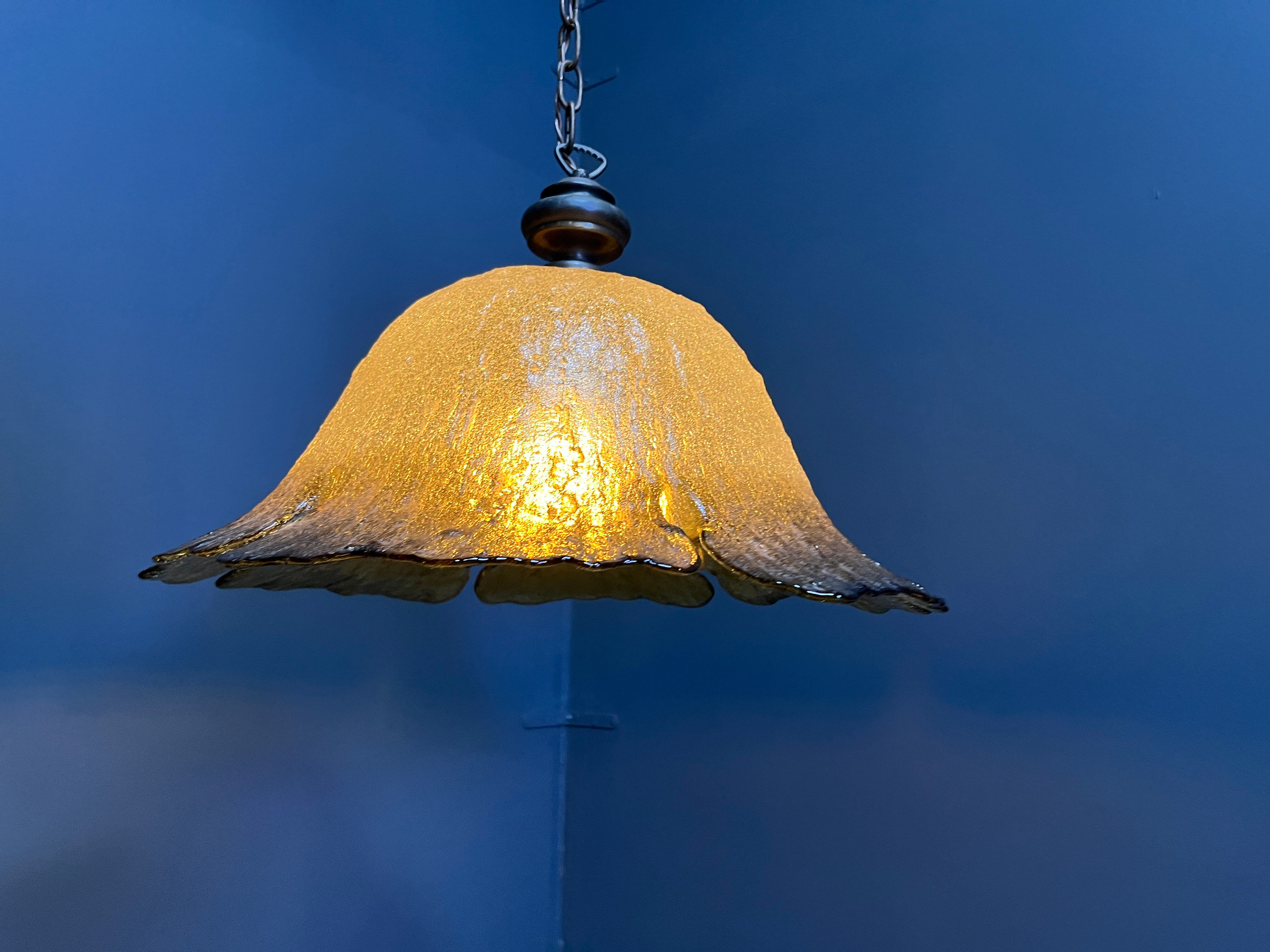 Vintage Murano glass pendant light, 1960s