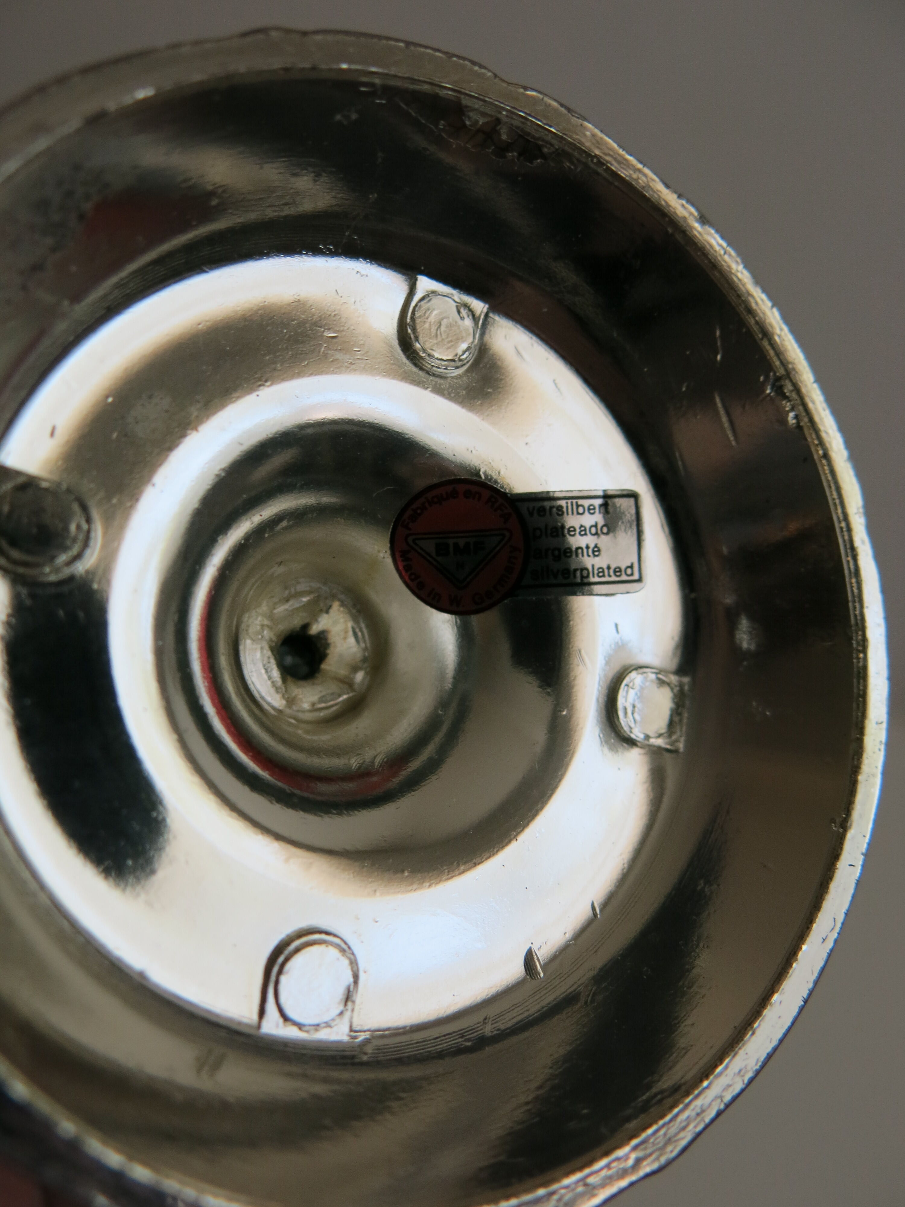 Twisted chandelier from BMF West-Germany