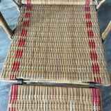 Rattan lounge chair