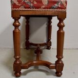 Piano bench in Solid Walnut, Louis XIV style - Mid-19th century