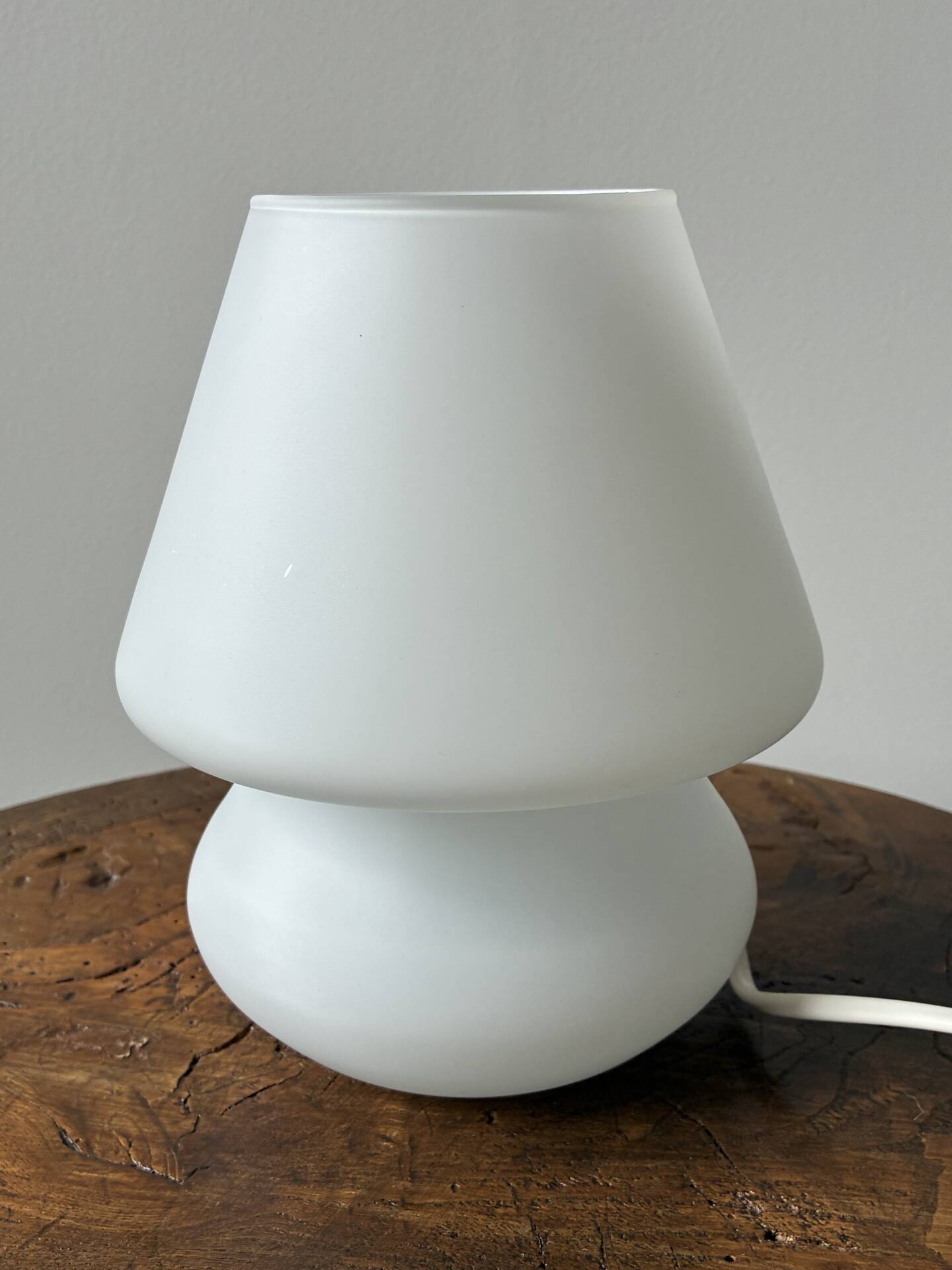 Vintage Habitat mushroom lamp