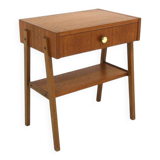 Scandinavian teak bedside table, Sweden, 1960s
