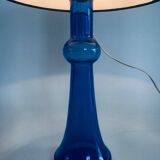 Mid-Century Blue Glass Table Lamp by Nanny Still for Raak, Netherlands, 1960s