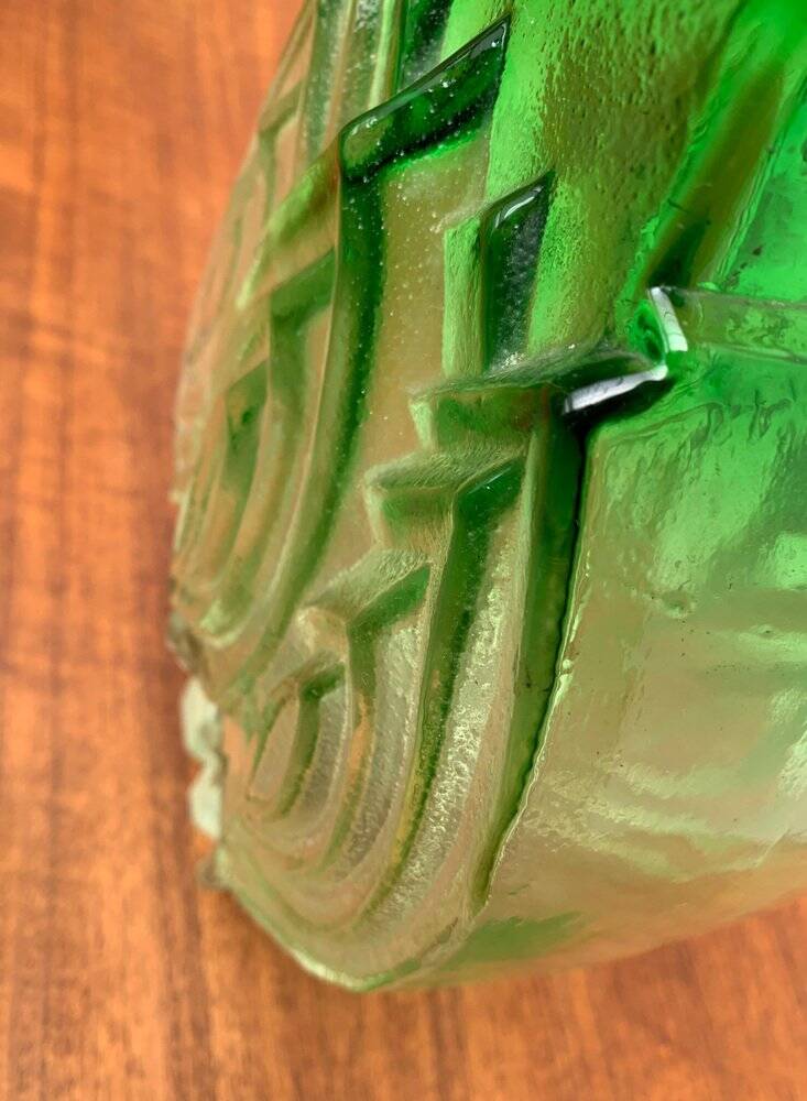 Vintage Finnish glass vase by Kaj Blomqvist for Kumela