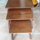 Brutalist trundle table