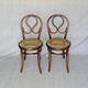 2 chairs N°20 bistrot bois- curved by Lebrun, France- 1890