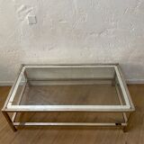 Glass coffee table