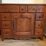 Meuble de salon merisier massif