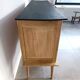 Cabinet from the 50s in solid oak signed FNA N° 0049
