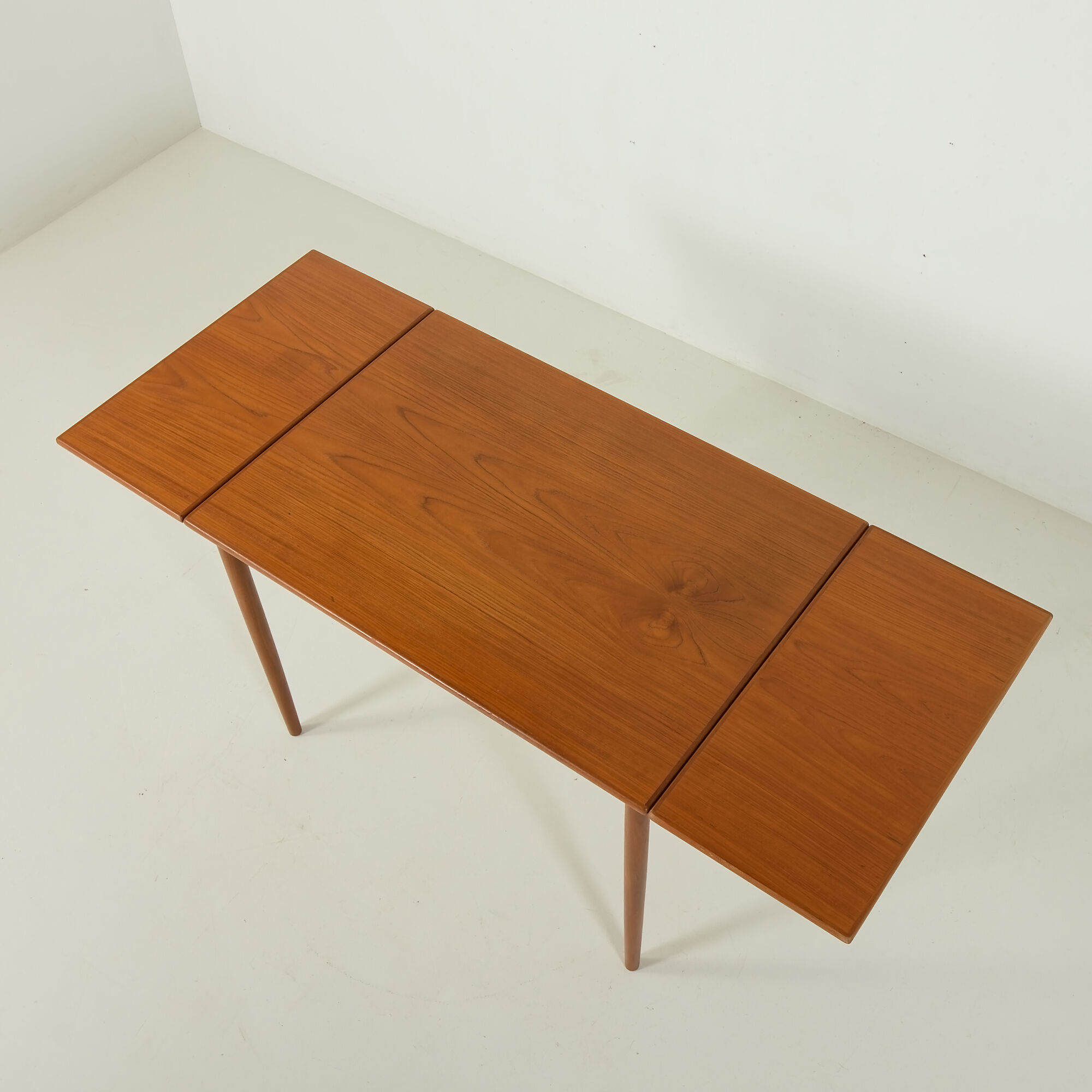 Small Danish teak drop leaf table, 1960s