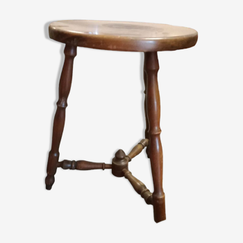 Tabouret en bois