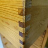 Vintage pine chest of drawers 1980