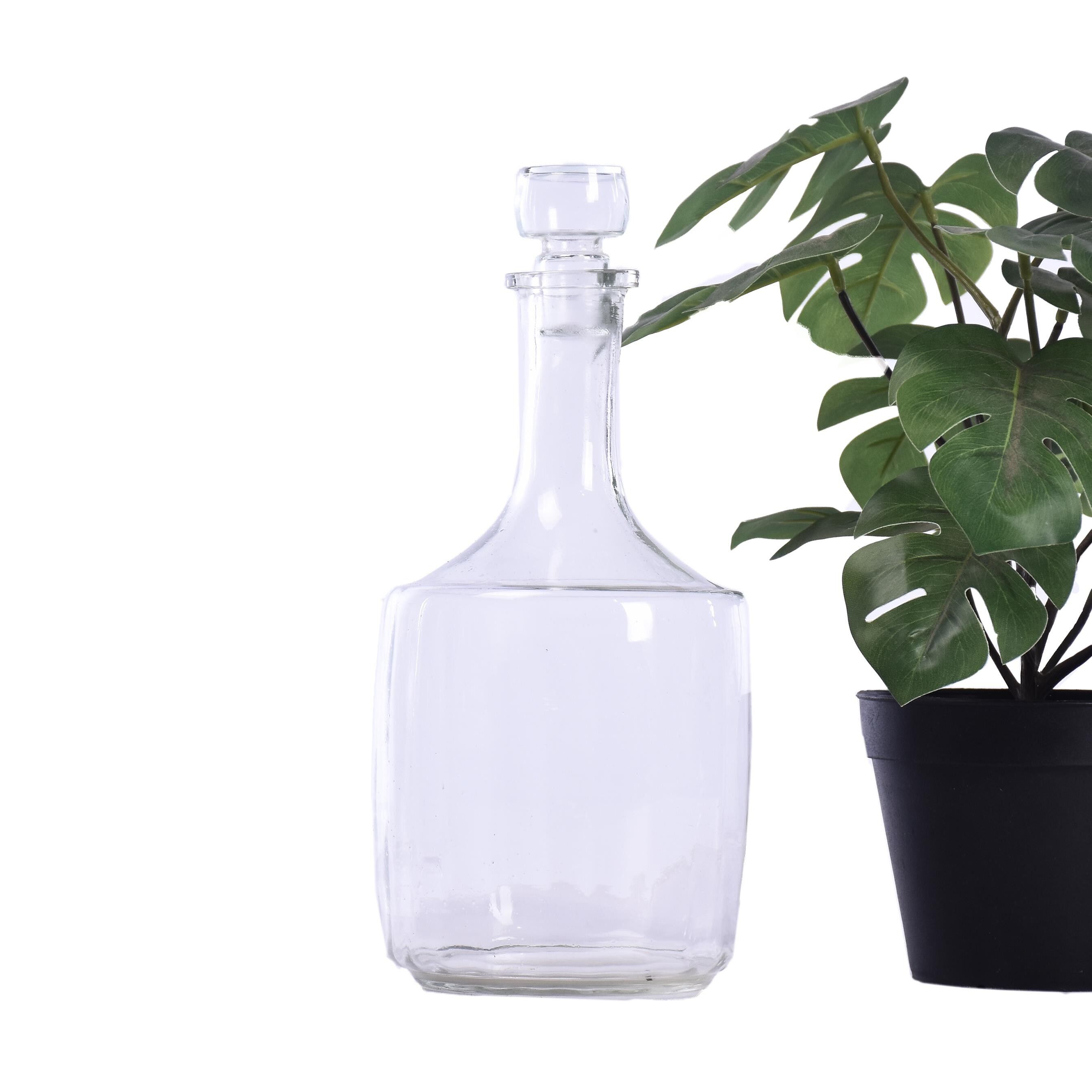 Vintage decanter with stopper