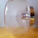 Applique ou plafonnier space age en verre bullé 1970