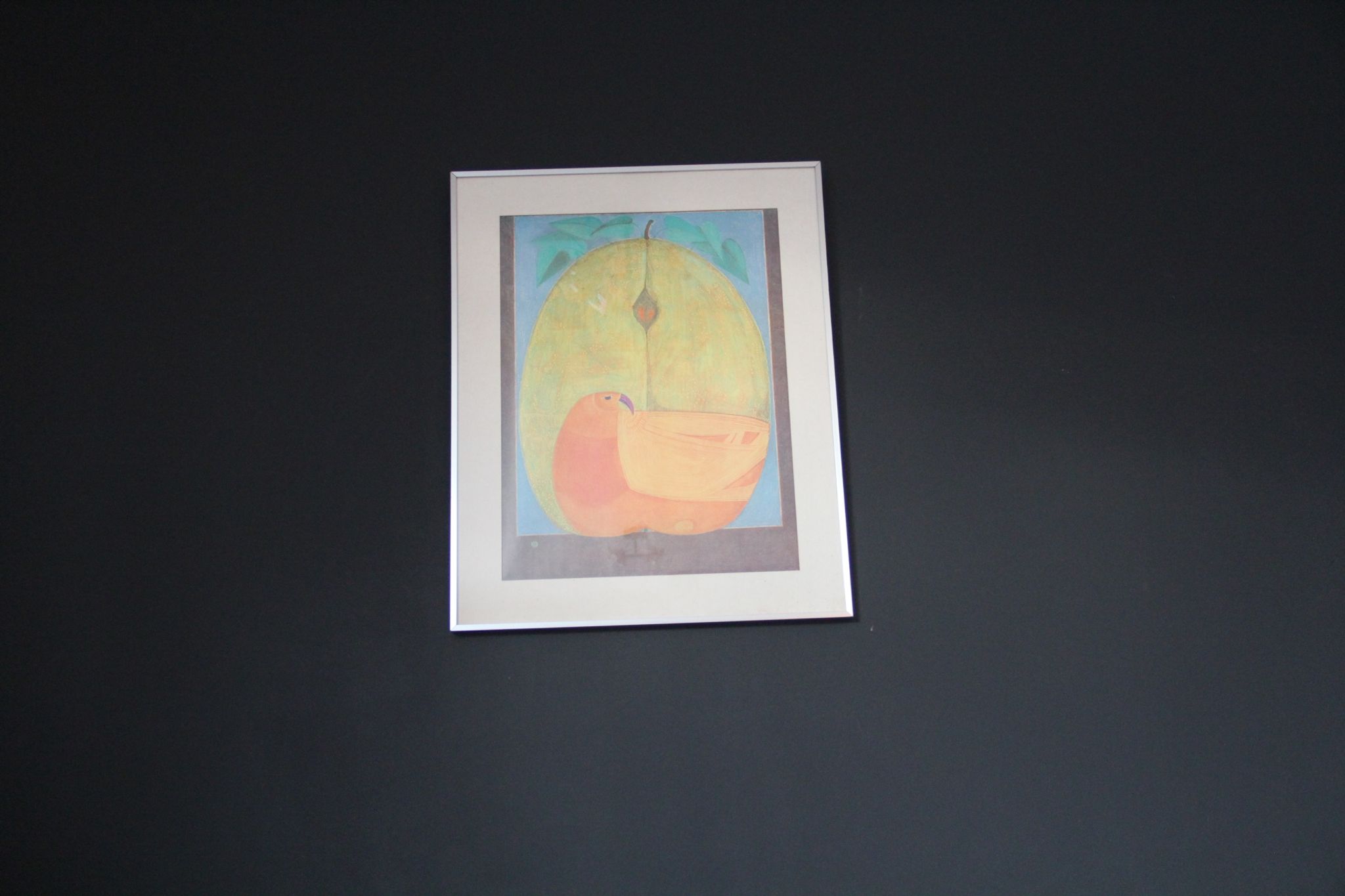 Vintage framed illustration