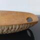 Vintage wooden plate by Aldo Tura for Macabo Italy